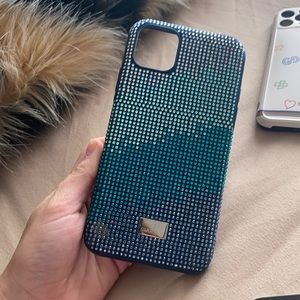 Swarovski blue case